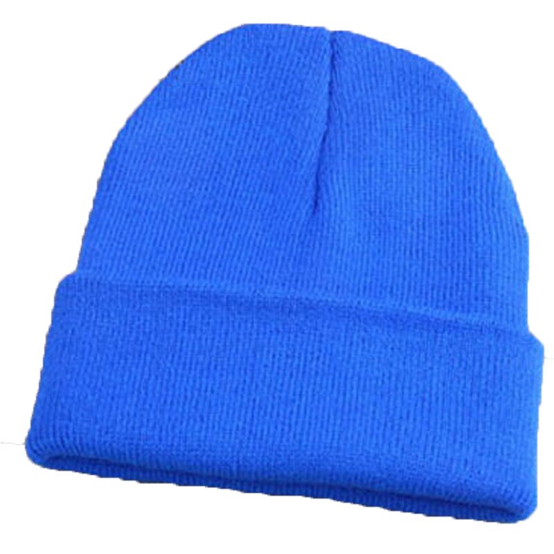 candy stijl wollen gebreide vrouwen Hoeden Meisjes Caps Jongens Mutsen hip hop winter warm caps cagoule cap Skullies bonne voor mannen: Blue