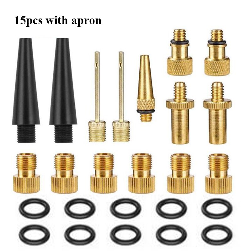 1set Bike Bicycle Presta To Schrader Valve Adapters Presta Valve Extension Pump Tools for Mountain Road Bike Valve Adaptor: B series