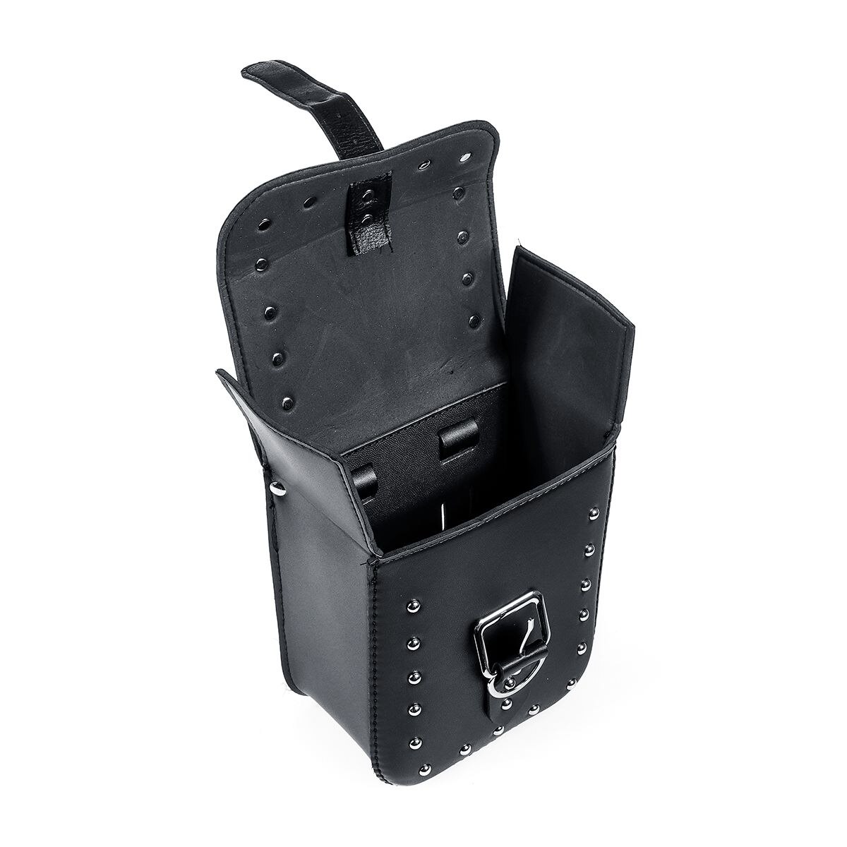 Für Softail Dyna 1 einstellen Schwarz Wasserdicht Rennen Motorrad Werkzeug Tasche Reisetaschen Koffer Gepäck Satteltaschen mit Niet Schädel