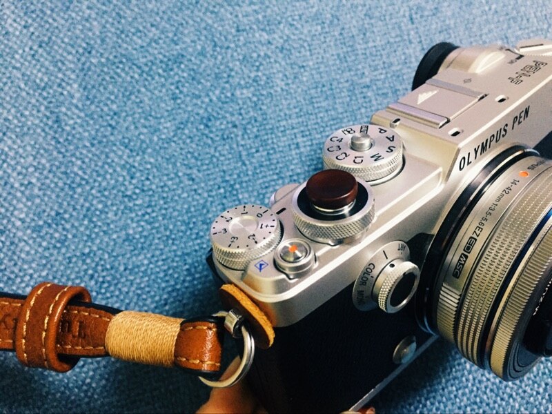 Wooden Wood Shutter Release Button For OLYMPUS PEN F PENF