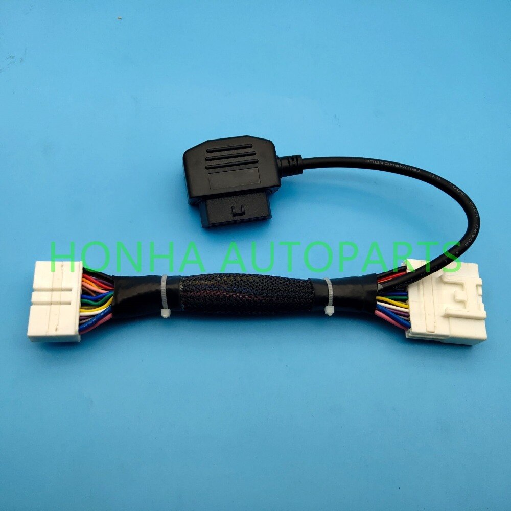 90980-12771 90980-12770 mannlig hunn 26 pins kontakt tesla modell 3 obdii diagnostisk sele elektronisk kabel til energikjøretøy