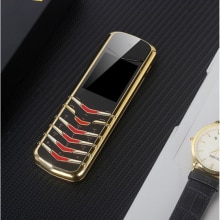 K6 Unlock Bar Luxury Senior Cellphone BT Dial Metal Case Dual Sim FM MP3 Russian Key Greek Memu No Camera