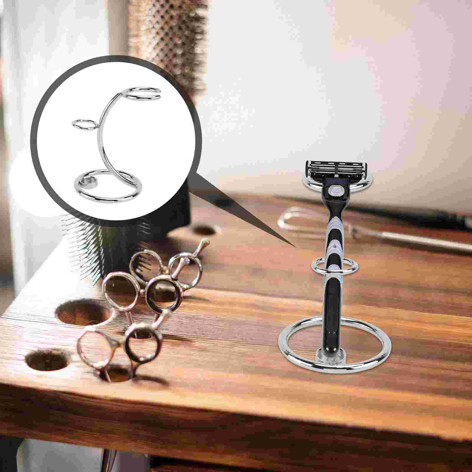 1pc Durable Razor Stand Razor Holder Shaving Tools Rack for Boyfriends Male: Default Title