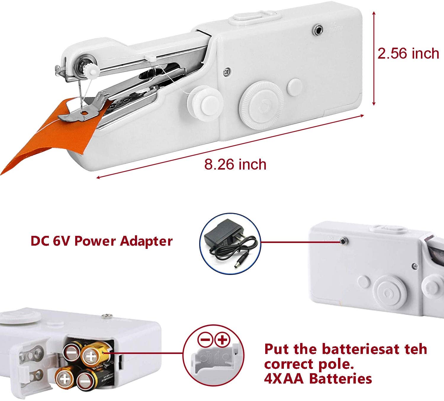 Mini Machine à coudre manuelle à main rapide, outil de bricolage fait à la main