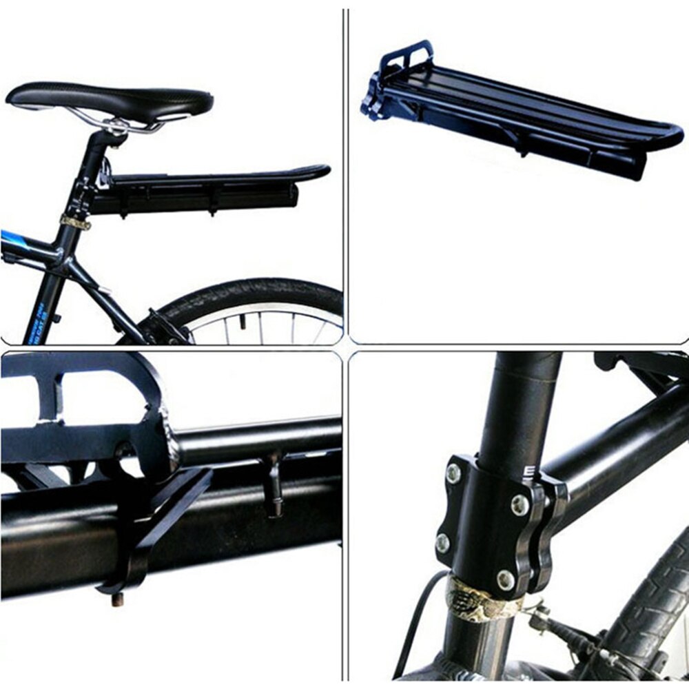 Bike Carrier Rack Fiets Mount Rekken Fietsen Cargo Rekken Zadelpen Rear Fietstas Bagagedrager Aluminium Stand Bike Plank Quick
