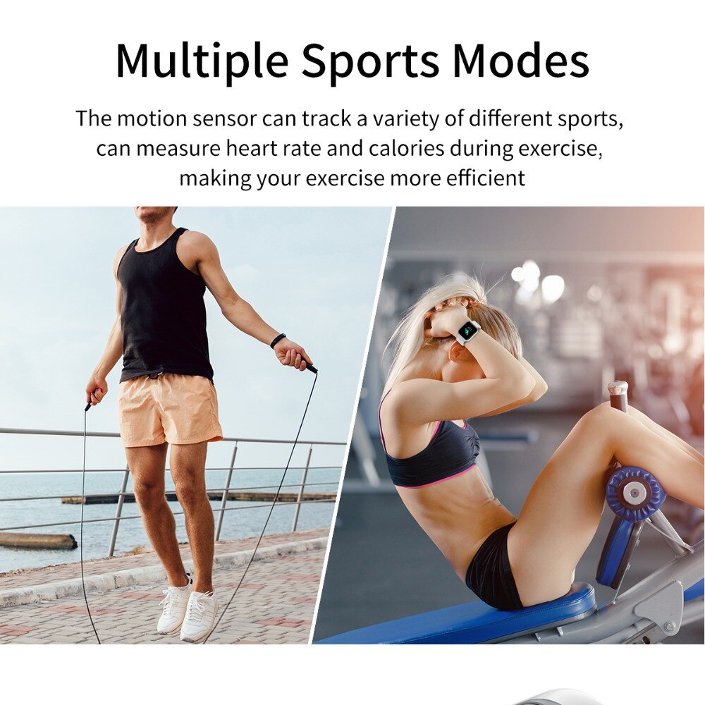 Smart Uhr Männer Herz Rate Fitness Tracker Sport Blutdruck Monitor Smart Uhr D20 Frauen Smartwatch für Android IOS