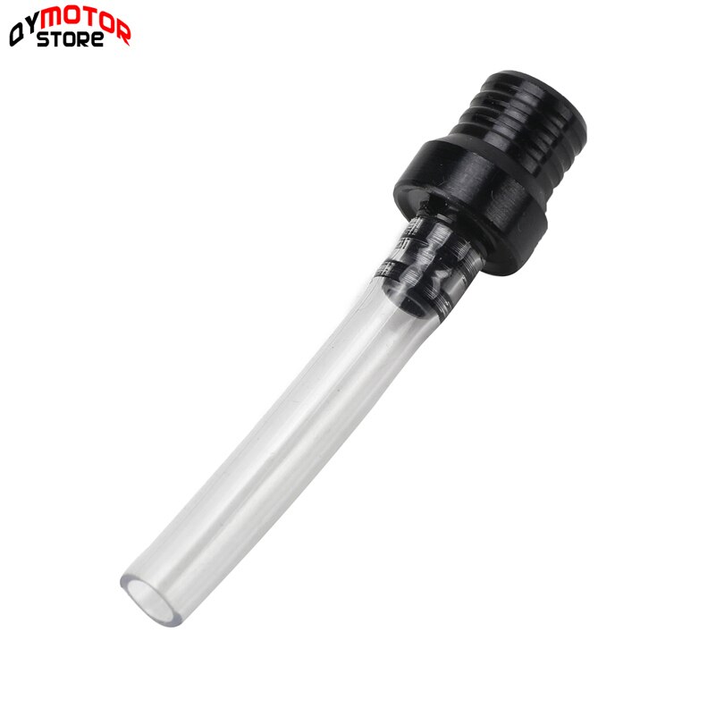 Brand Universal Motorcycle Gas Petrol Fuel Cap 2 Way Valves Vent Breather Hoses Tubes For Motocross ATV Quad Dirt Pit Bike: black
