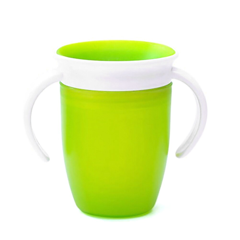 360 graden wonder drinkbeker veilig morsen meisjes jongens kinderen 260ml wonder 360 tuitbeker voor kinderen: Roze