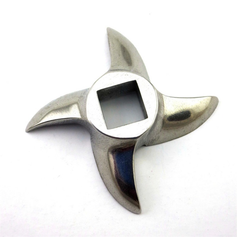 Hachoir à viande avec lame de rechange en acier inoxydable, 1 pièce, 8 #10 #12 #22 #32 #