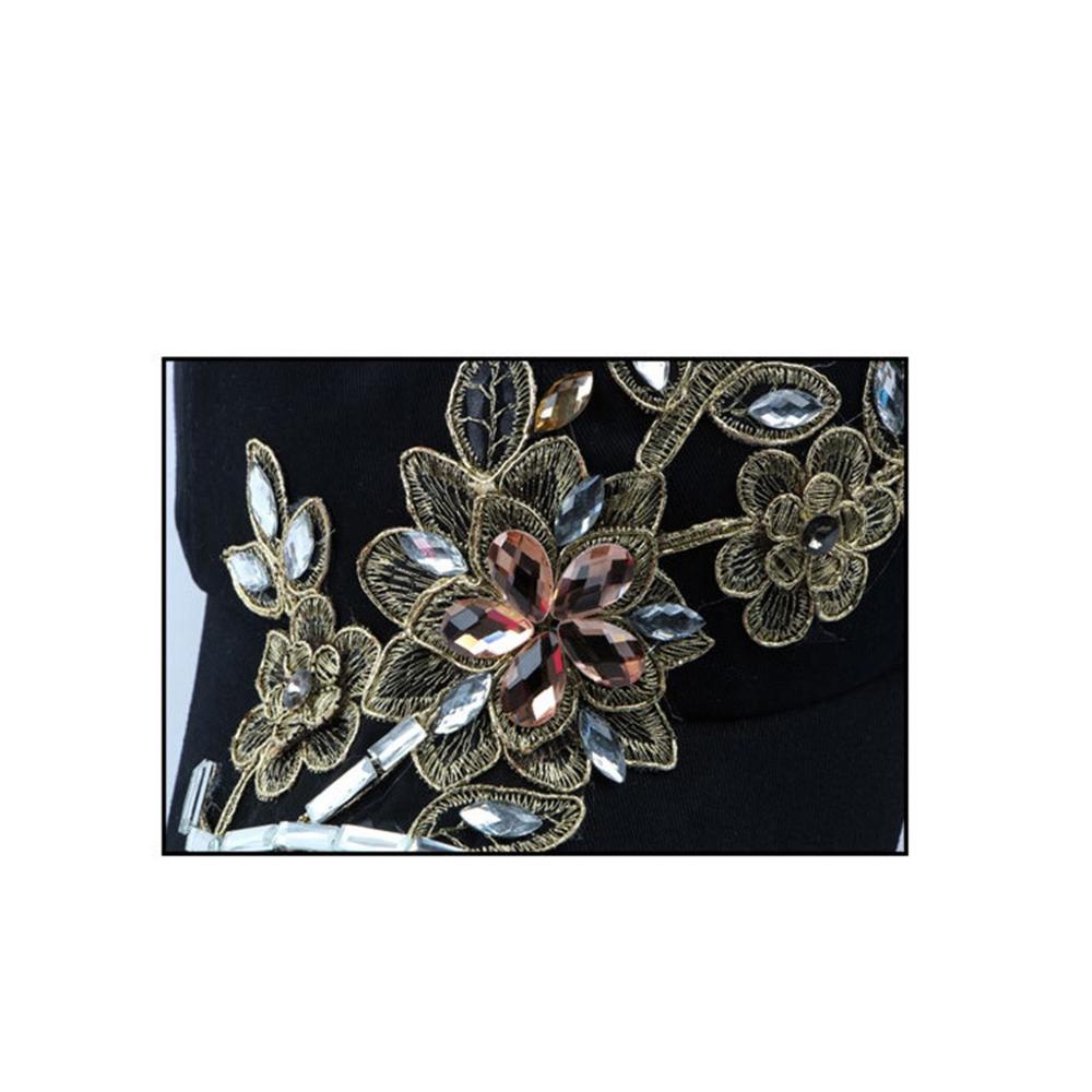 Baseballpet dames heren verstelbare hoeden met geborduurde letters top casual outdoor sporthoed voor volwassenen zwarte zonnehoed z