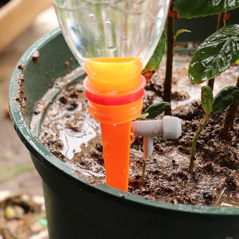 -Garden Self Watering Automatic Plant Waterer Plant Watering Device Garderning Irrigation Tool for Water House Water Spray