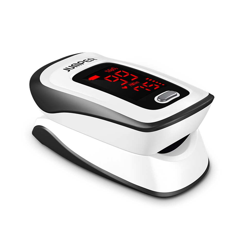 Pulse Oximeter Fingertip Blood Oxygen SpO2 Monitor Fitness Tracker Health Care Sports Exercise Monitoring Digital LED Display: style 6-red