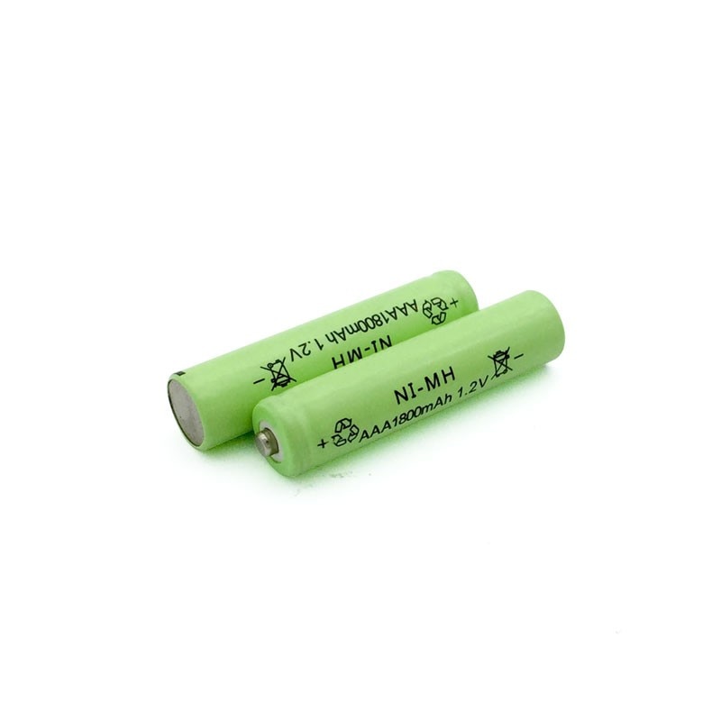 4psc/lot 1.2 v 1800 mah AAA afstandsbediening speelgoed oplaadbare NI-MH oplaadbare batterij