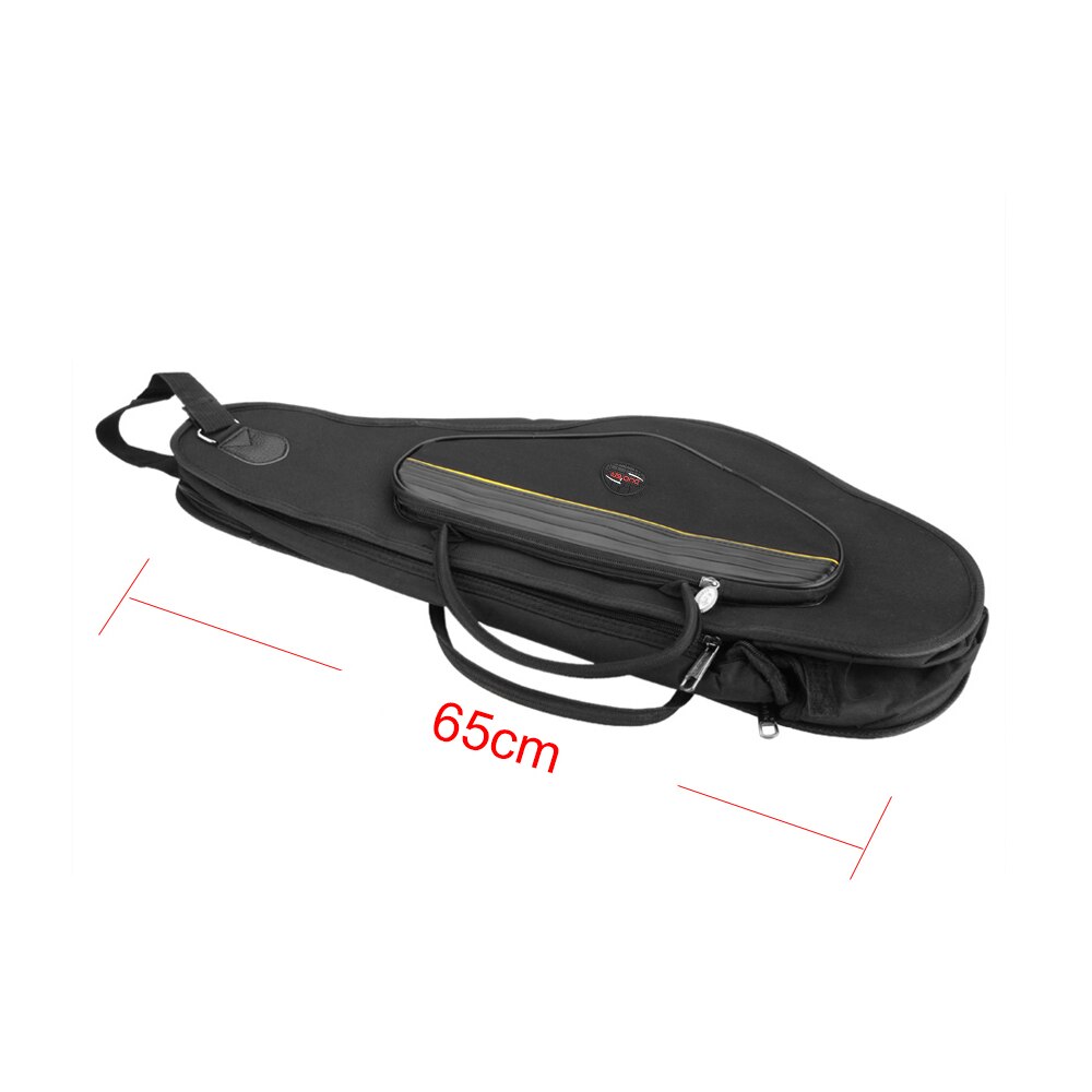 600D Waterbestendig Saxofoon Gig Bag Oxford Doek Rugzak Verstelbare Schouderbanden Pocket 5Mm Katoen Gewatteerde Voor Alto sax