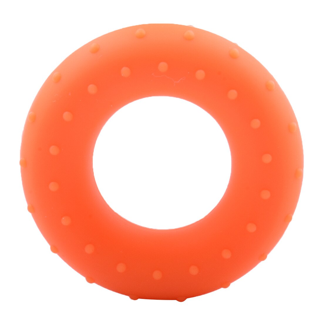 Hand Grip ring Silicone athlete Gym Fitness exerciser grips Muscle Strength Sport wrist Training Equipment: Silver