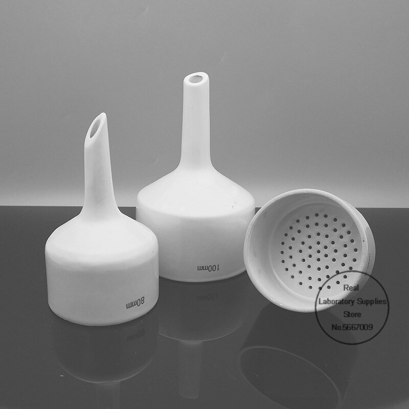 1pc 40mm to 200mm porslin buchner tratt kemi laboratorium filtrering filter kit verktyg porös tratt