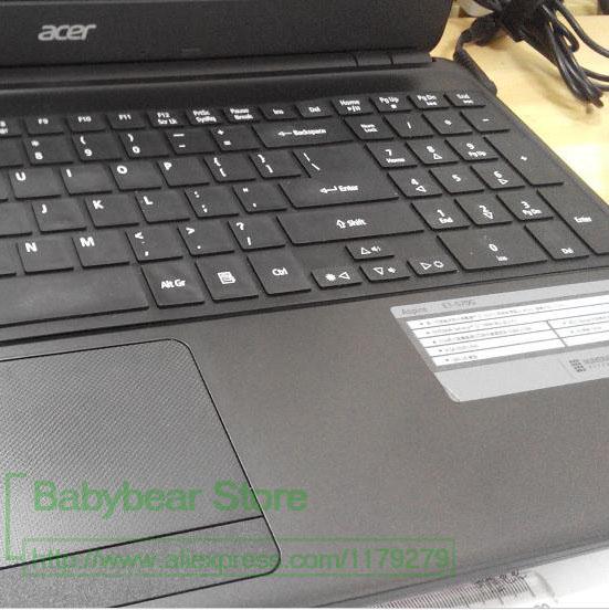 Laptop Keyboard Cover for Acer Aspire E 15 - Ultra-thin Silicone Protector - Waterproof & Dustproof