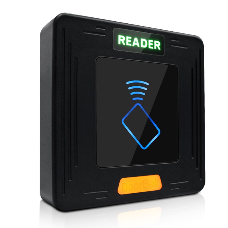 RFID reader, ID reader 125K, black colour ,wiegand 26/34 ourput, suit for connect to Access Control sn:D1