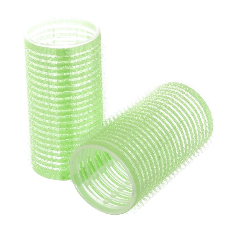 12 stuks grote zelfklevende haarrollers, zelfklevende haarrollers,  - 6 stuks 4.5cm & 6 stuks 3.6cm