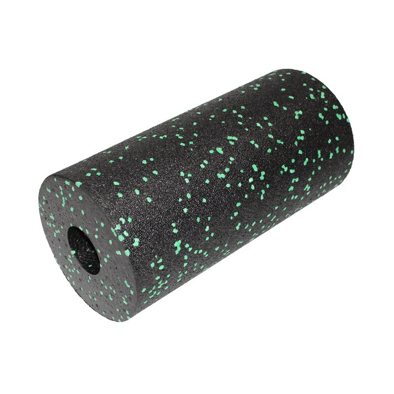 Kit de rodillo de espuma para Yoga, alta densidad, EPP, cacahuete, pelota de masaje, Pilates, ejercicios corporales, gimnasio para entrenamiento de puntos gatillo, 30x15cm: Verde