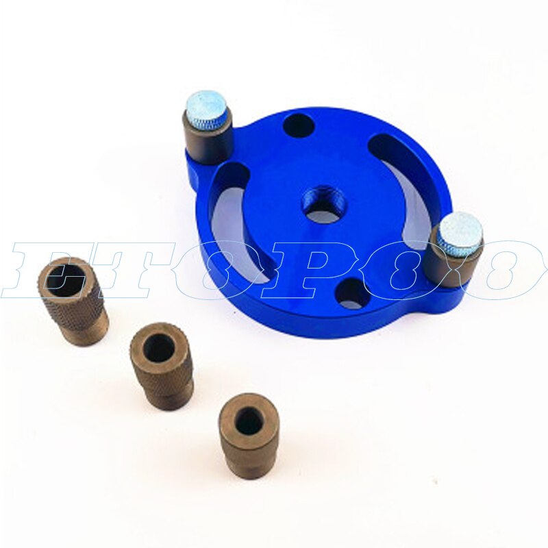 Woodworking Pocket Hole Jig 6/8/10mm Self-centering Vertical Doweling Jig Drill Guide for Locator Hole Puncher Carpentry Tools: Brown