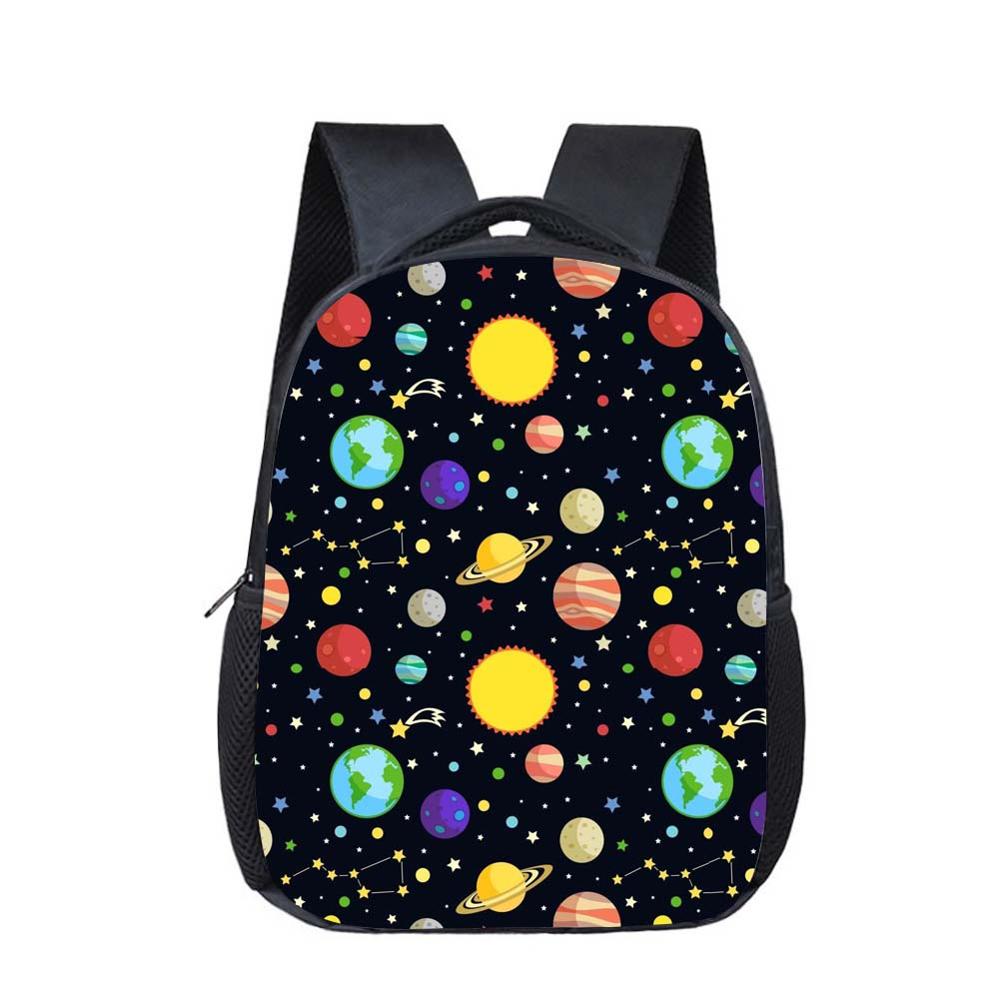 Forudesigns cartoon planeten print schooltassen voor kleine kinderen coole meisjes galaxy rugzakken kleine kinderen jongens boekentas mochila: Z4604f