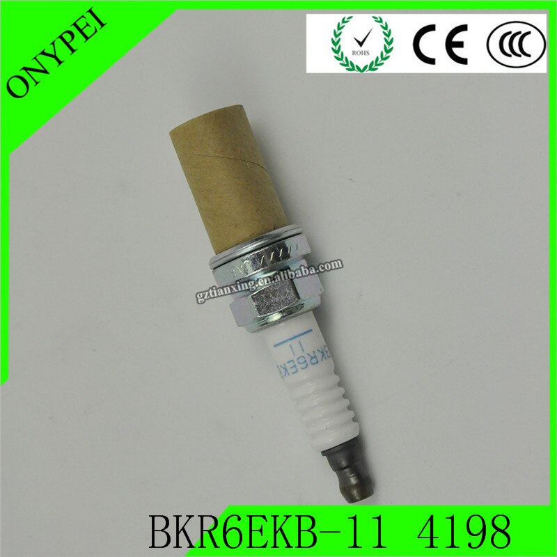 4 PCS BKR6EKB-11 4198 Spark Plug For Toyota Nissan Opel Honda Ford Peugeot BKR6EKB11