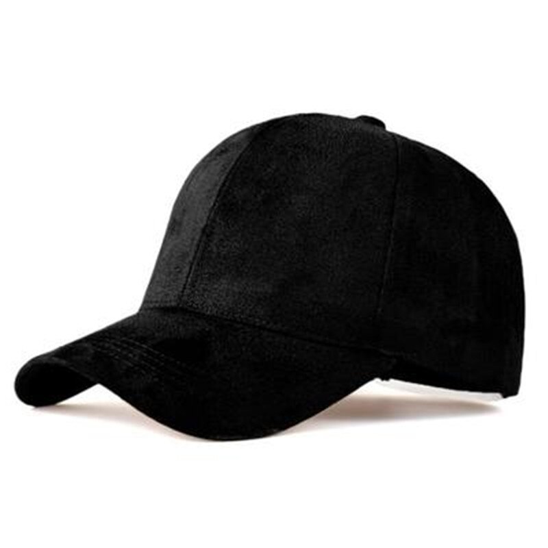 Suede for Men and Women Baseball Cap solid color Gorra adjustable cap Street Hip Hop Caps Available in multiple colors