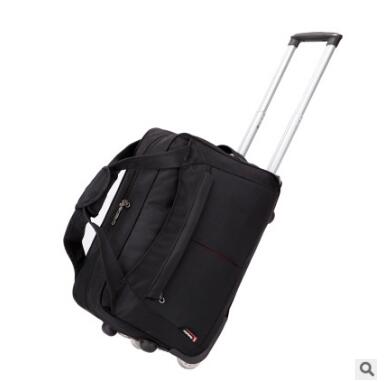 Waterproof Travel Trolley bag Nylon Cabin Travel Luggage Trolley Bag luggage suitcase Travel bags on wheel wheeled Rolling Bags