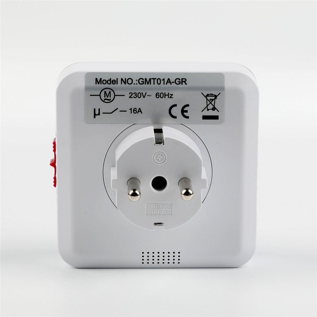 24 Hours Mechanical Programmable Plug in Timer Switch Smart Countdown Indoor Auto Power off Switch Socket