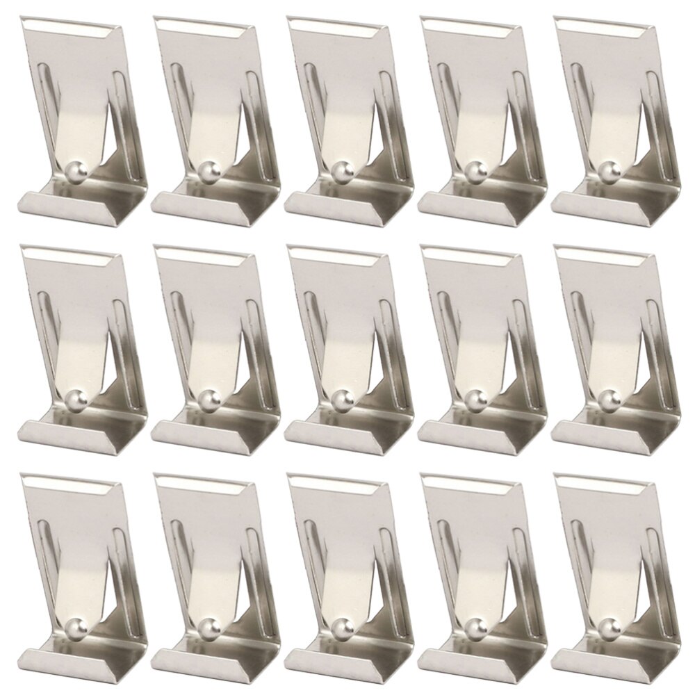 100 stuks fotolijstklemmen, fotohangers, fotohaken voor het ophangen van fotolijsten (zilver)
