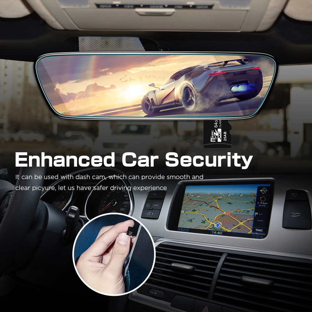 Memory Card 64GB 32GB 16GB Class10 U3 A1 Speed UP TO 60MB/s 4K Full HD Mini Storage Card TF Flash Card For Car Cameras PC Phone