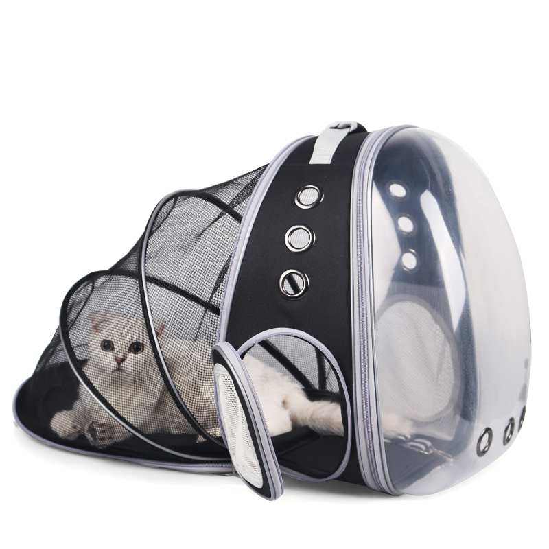 Astronaut Draagbare Kat Reistas Ademende Ruimte Capsule Vervangbaar Transparant Carrier Pet Rugzak Voor Kat Hond
