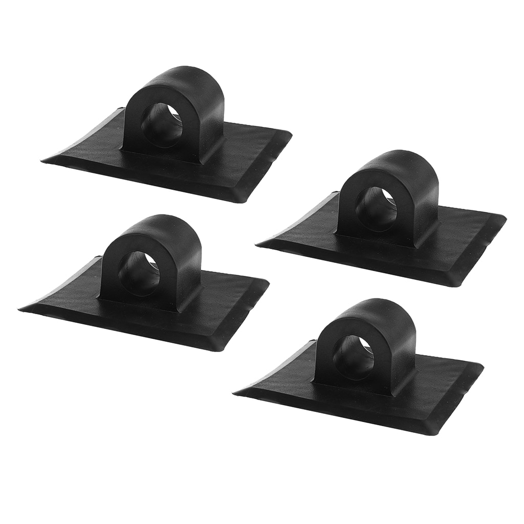 4 Pcs Kayak Trolling Fishing Boat Rubber Dinghy Engine Motor Mount Mounting Holder Bracket