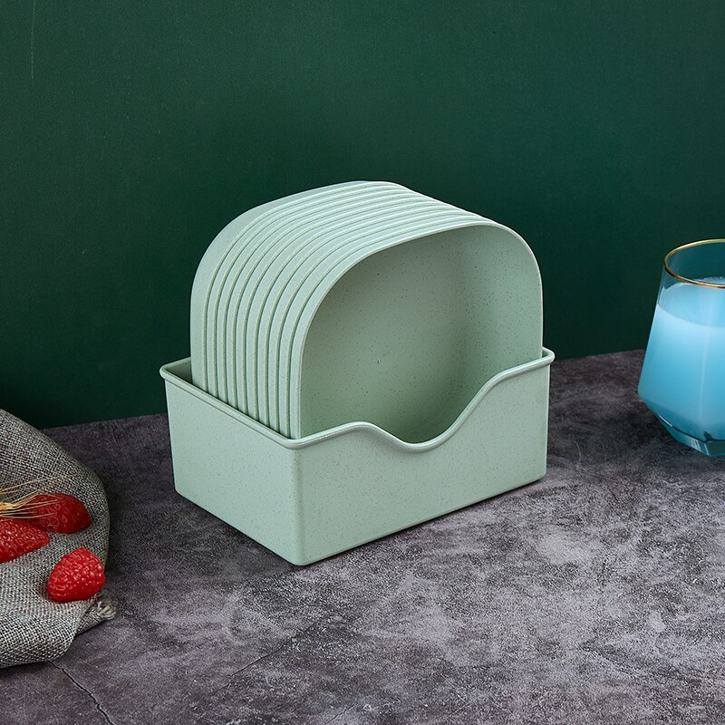 Dishes, Plastic Dining Table, Put Dishes, Bone Dishes, Spit Bone Dishes, Small Dishes, Trash Dishes: Silver