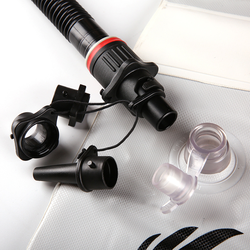 5 In 1 SUP Pump Adaptor Compressor Multi-Function Inflatable Boat Air Valve Adapter Kit Waterproof Portable for Inflatable Boat