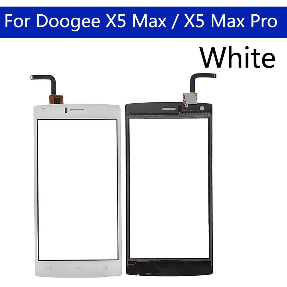 Voor Doogee X5 Max/X5 Max Pro Touch Panel Touch Screen Digitizer Sensor Vervanging Touch Glas Lens Geen Lcd 5.0 Inch