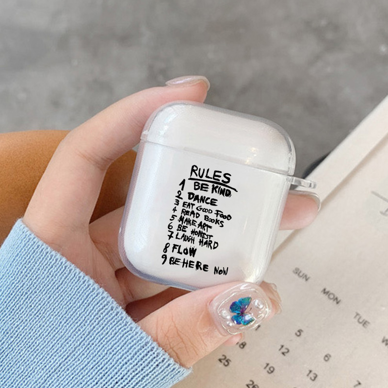 Étui pour écouteurs Apple Airpods 4 3 2 1, coloré, maximaliste, plus Amor Por Favor, lettre rose, couverture souple et transparente pour Airpod Pro 2nd: S / CORAL