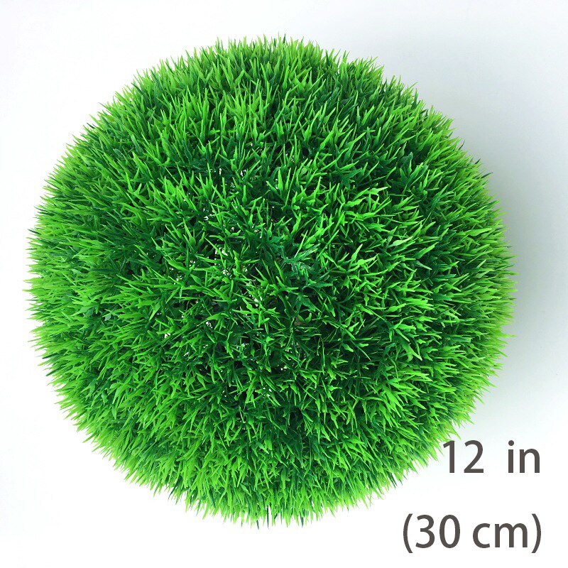 Artificial Plant Potato Sfera Faux Bosso Decorat Decorativa di Simulazione di Erba Per La Decorazione O di UN Giocattolo: 12 in 01