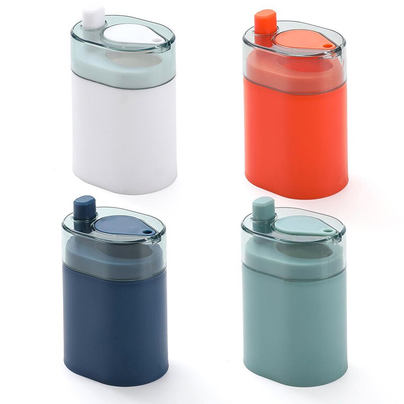 Toothpick Storage Box Automatic Toothpick Dispenser Toothpick Holder Transparent Organizer Household Table Containerb TXTB1