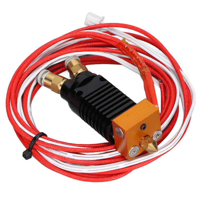 2 in 1 Heraus Extruder Bausatz 3D Drucker Zubehör Metall Material für 24V 3D Drucker für Ender3 Serie