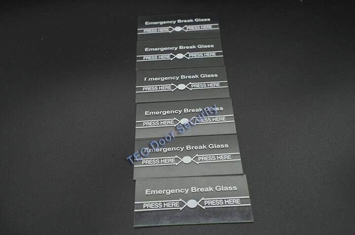 10Pcs Per Lot Emergency Break Glass FULL ENGLISH 911 Alarm Button for Fire and Emergency A part of Access System