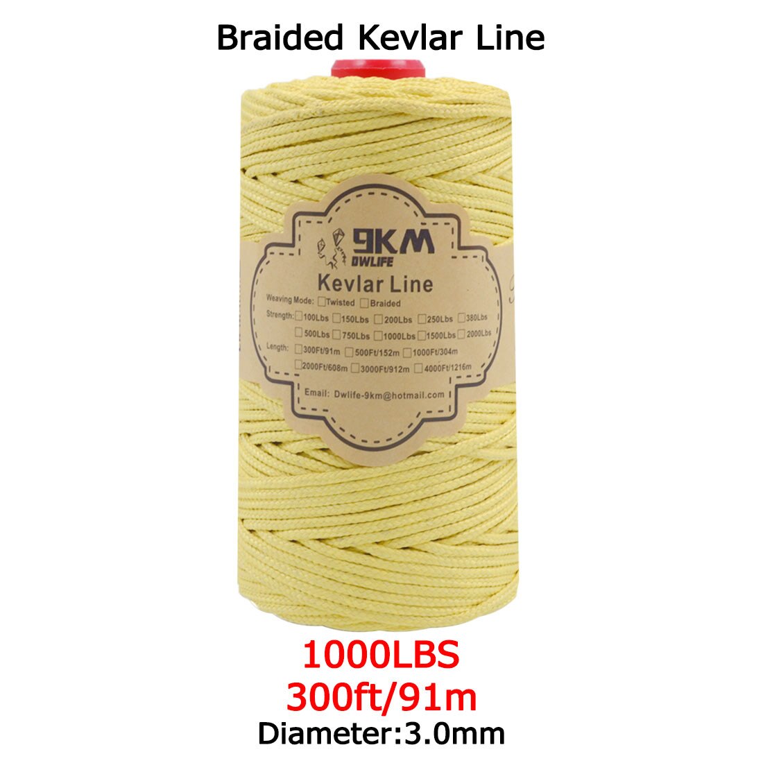 Línea de Kevlar trenzada de 0,4 ~ 3,5mm, línea de asistencia para pesca, alta resistencia a la tracción, cuerda para cometa voladora, Camping, senderismo, cable para exteriores: Rosa