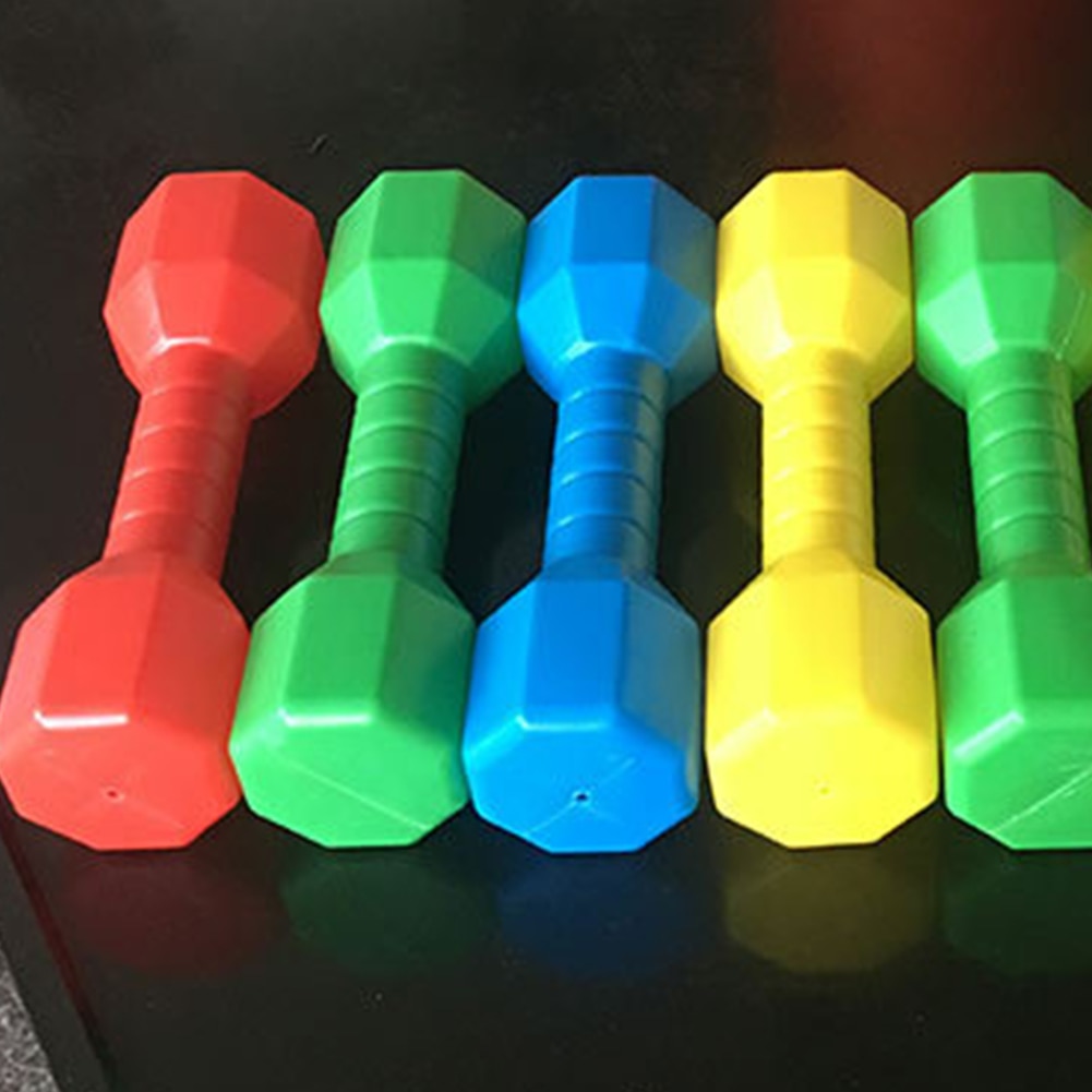 Pesas de mano para deportes al aire libre, mancuernas ergonómicas para ejercicio en casa, guardería, gimnasio, accesorios de baile, equipo de Fitness, 2 unids/set por juego