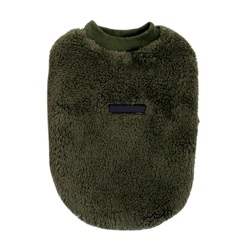 Warme Pet Dog Kleding Puppy Goud Fluwelen Jas Puppy Pet Kleding Hond Kleding Vest Kleding Chihuahua Jas S-XXL: G / XXL