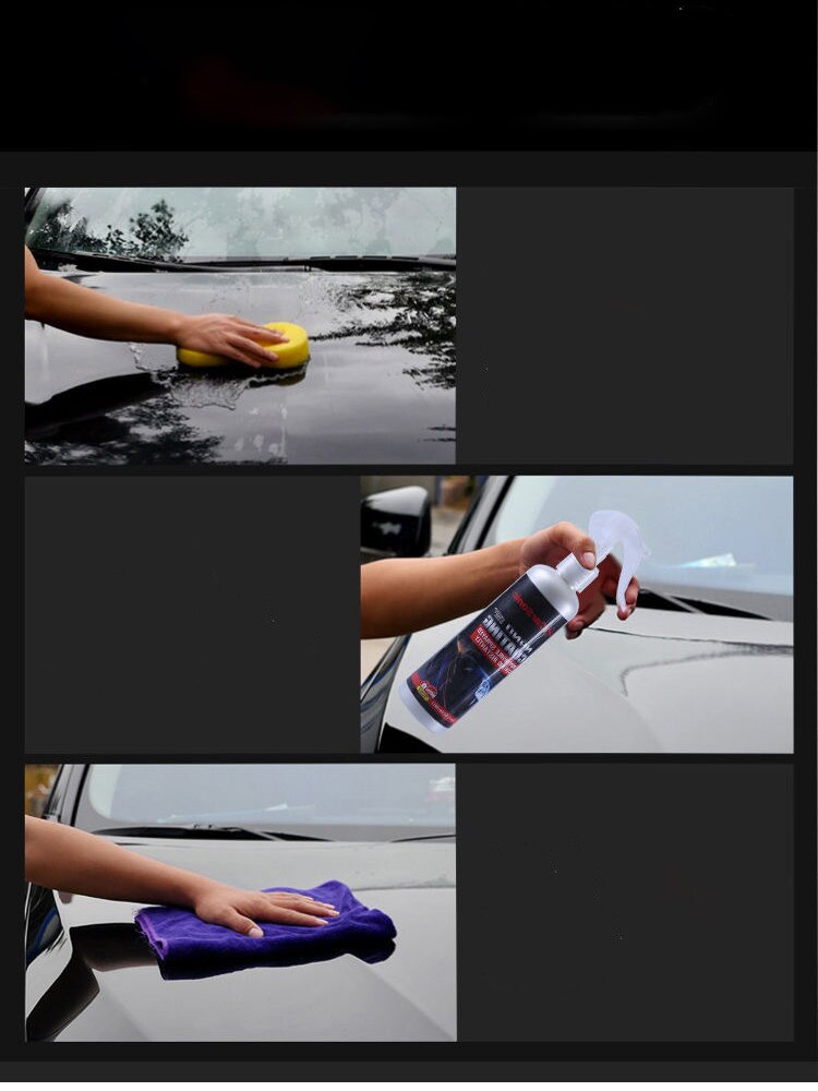 Esmalte de polisiloxano y Nano materiales para coche, 201ml, 9H