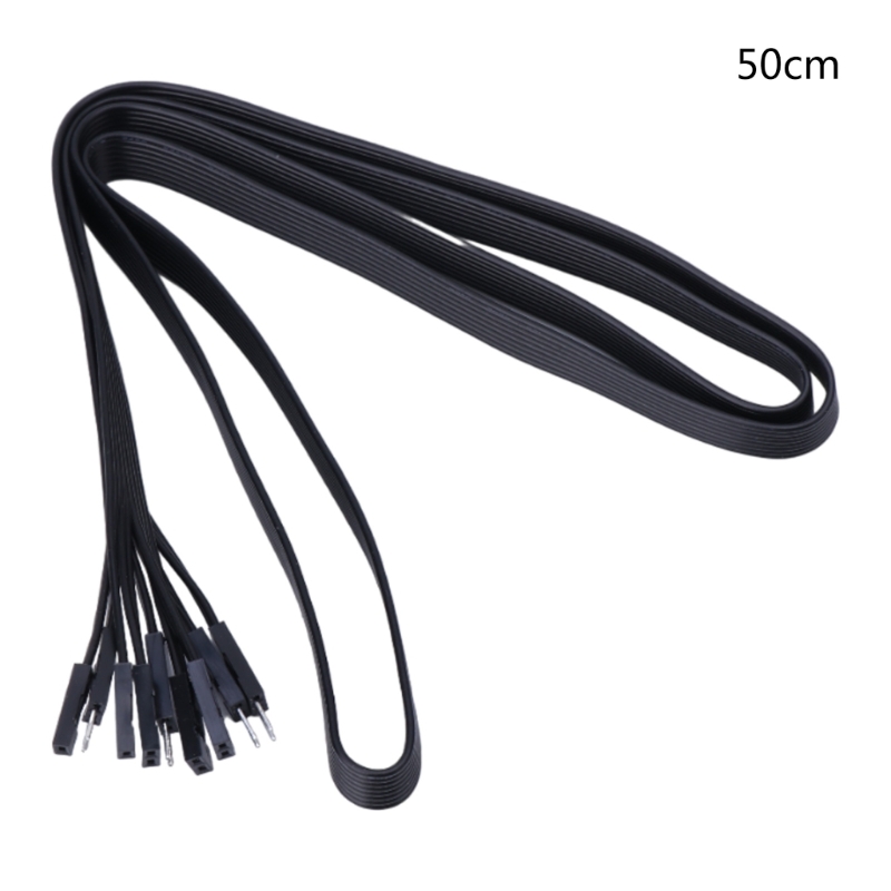 Cable de extensión Power SW 20cm/30cm/50cm/100cm, interruptor de placa base, disco duro LED/doblado/reinicio SW/Power SW, línea extensora