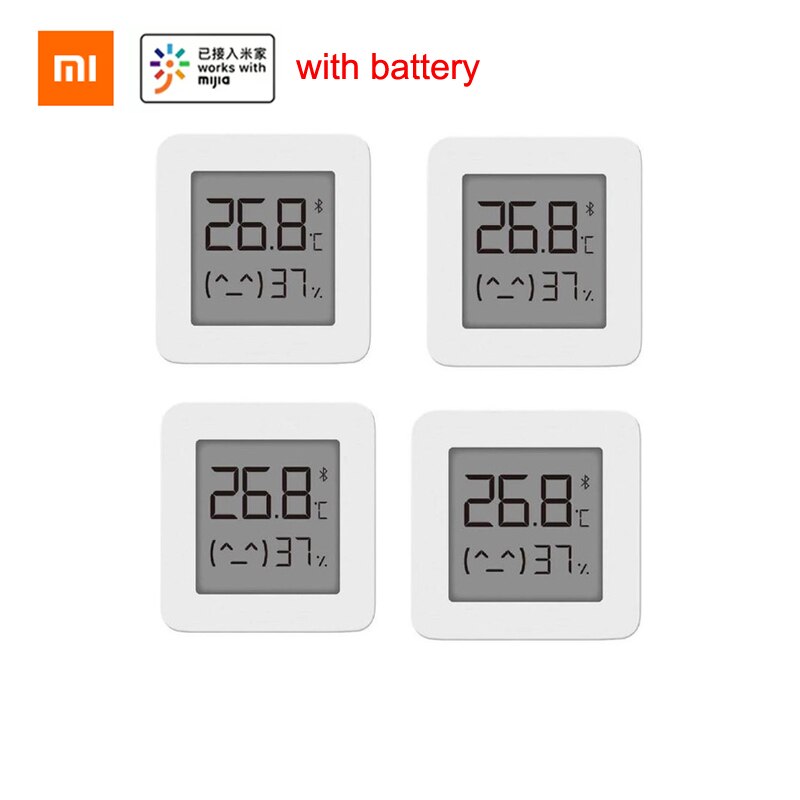 XIAOMI Mijia termometro compatibile con Bluetooth 2 termometro igrometro digitale elettrico intelligente senza fili funziona con l'app Mijia