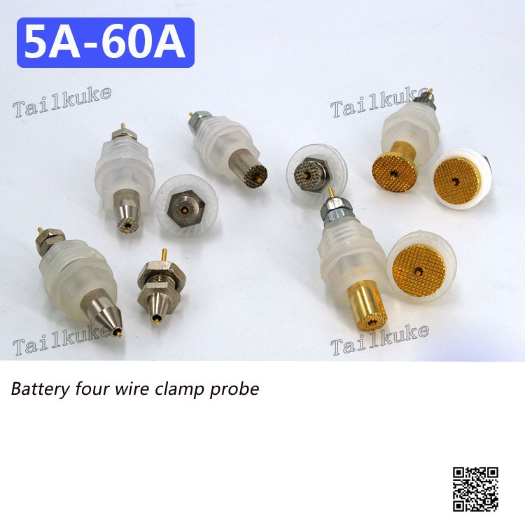 Battery Compartment Cabinet 18650 Test Stand Probe Battery Tester Test Probe Internal Resistance Tester Accessories
