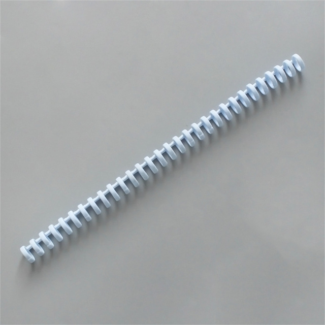 5 Pcs Loose Leaf Notebook Binding Plastic 30 Holes Circles Ring Spiral Coil Scrapbook Clip Punch Office Supply A4 Notebook Clips